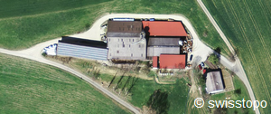 solaroltingen Fohrenhof, Aufnahme aus der Luft (Swisstopo 2014, Datenstand 16.09.2013)