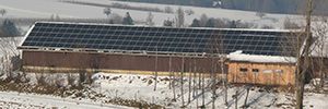 solaroltingen Anlage im Januar 2013